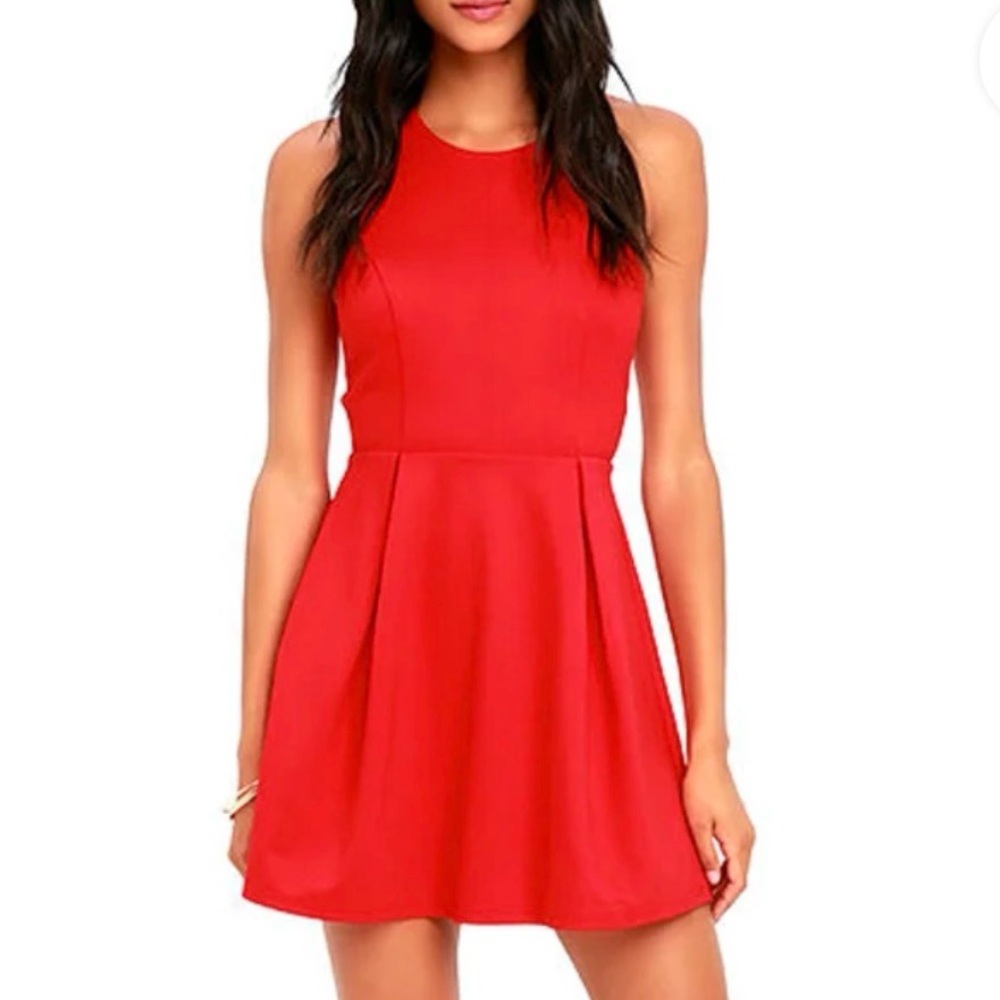 Lulu's Red Dress Large